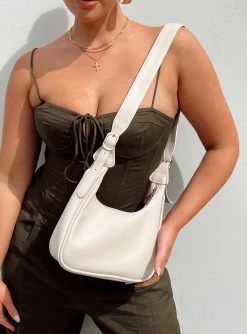 Princess Polly Ludo Shoulder Bag Beige Beige
