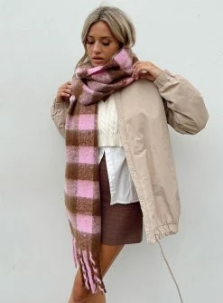 Princess Polly Piero Check Scarf Pink / Brown Pink -princess shop 0 6d7c0da4 d7cb 44de ac0c f5c65719dbaa 767x.progressive