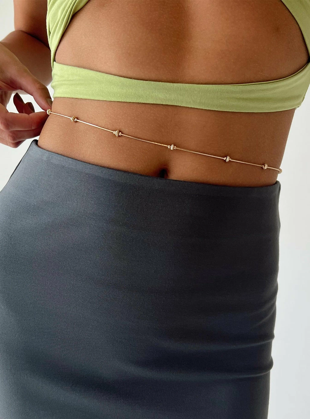 Princess Polly Lower Impact Coltrane Chain Belt Gold Gold 3 Princess Polly Lower Impact Coltrane Chain Belt Gold Gold