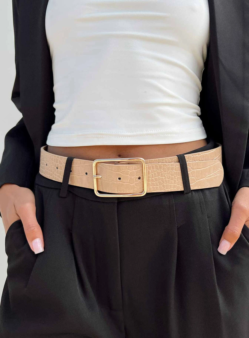 Princess Polly Salde Belt Beige Beige 3 Princess Polly Salde Belt Beige Beige