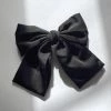 Princess Polly Walters Hair Bow Black Black