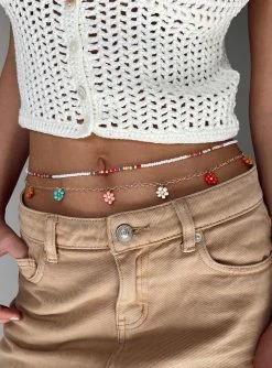 Princess Polly Lower Impact Ellora Chain Belt Multi Multi