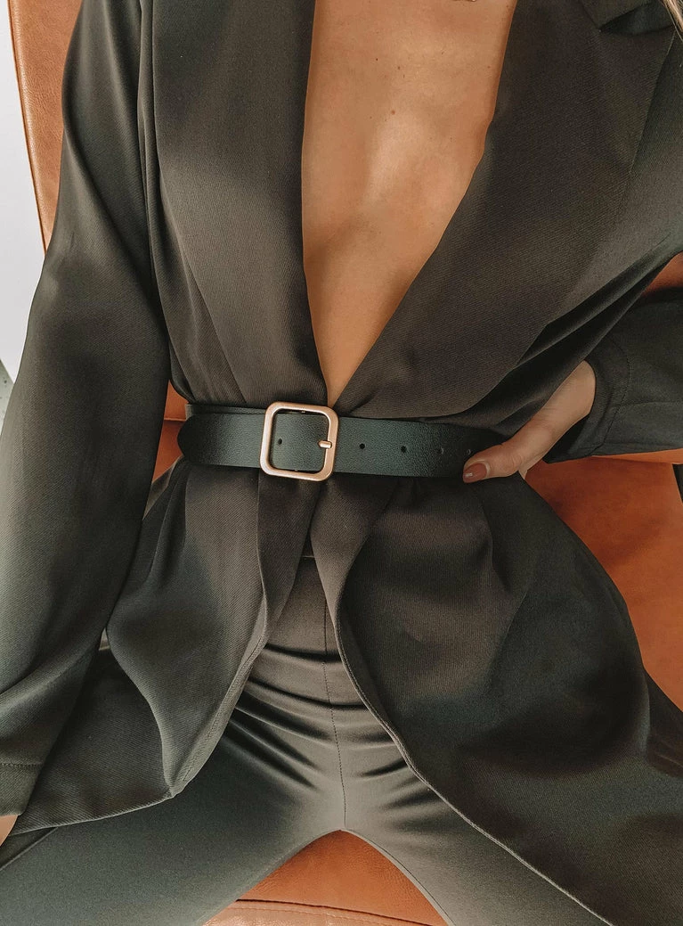 Princess Polly Boyish Belt Black / Gold 8 Princess Polly Boyish Belt Black / Gold - Image 6