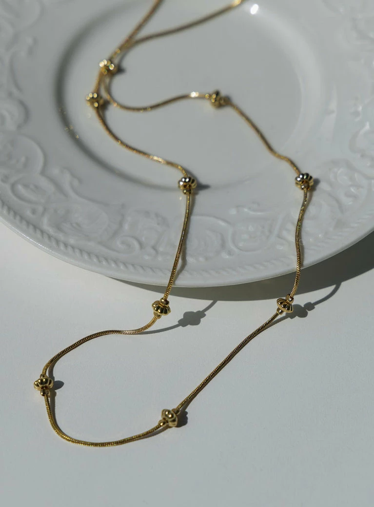 Princess Polly Lower Impact Coltrane Chain Belt Gold Gold 7 Princess Polly Lower Impact Coltrane Chain Belt Gold Gold - Image 5