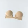 Princess Polly U-Shape Backless Bra Beige Beige