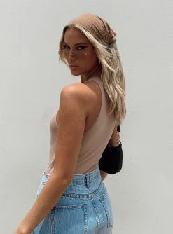 Princess Polly The Amalfi Headband Chocolate Chocolate