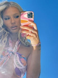 Princess Polly Dance Fever IPhone Case Pink Multi Pink Multi