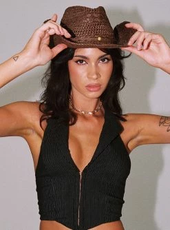 Princess Polly Yeehah Hat Brown Brown -princess shop 2 1507df1f ad9b 4df8 af31 3e8b8dfb0620 1025x.progressive