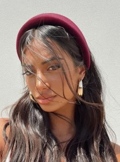 Princess Polly Cotter Headband Burgundy Burgundy 12 Princess Polly Cotter Headband Burgundy Burgundy -princess shop 3 70201caa e44a 40a5 850f 5a7d0bcd2829 1025x.progressive