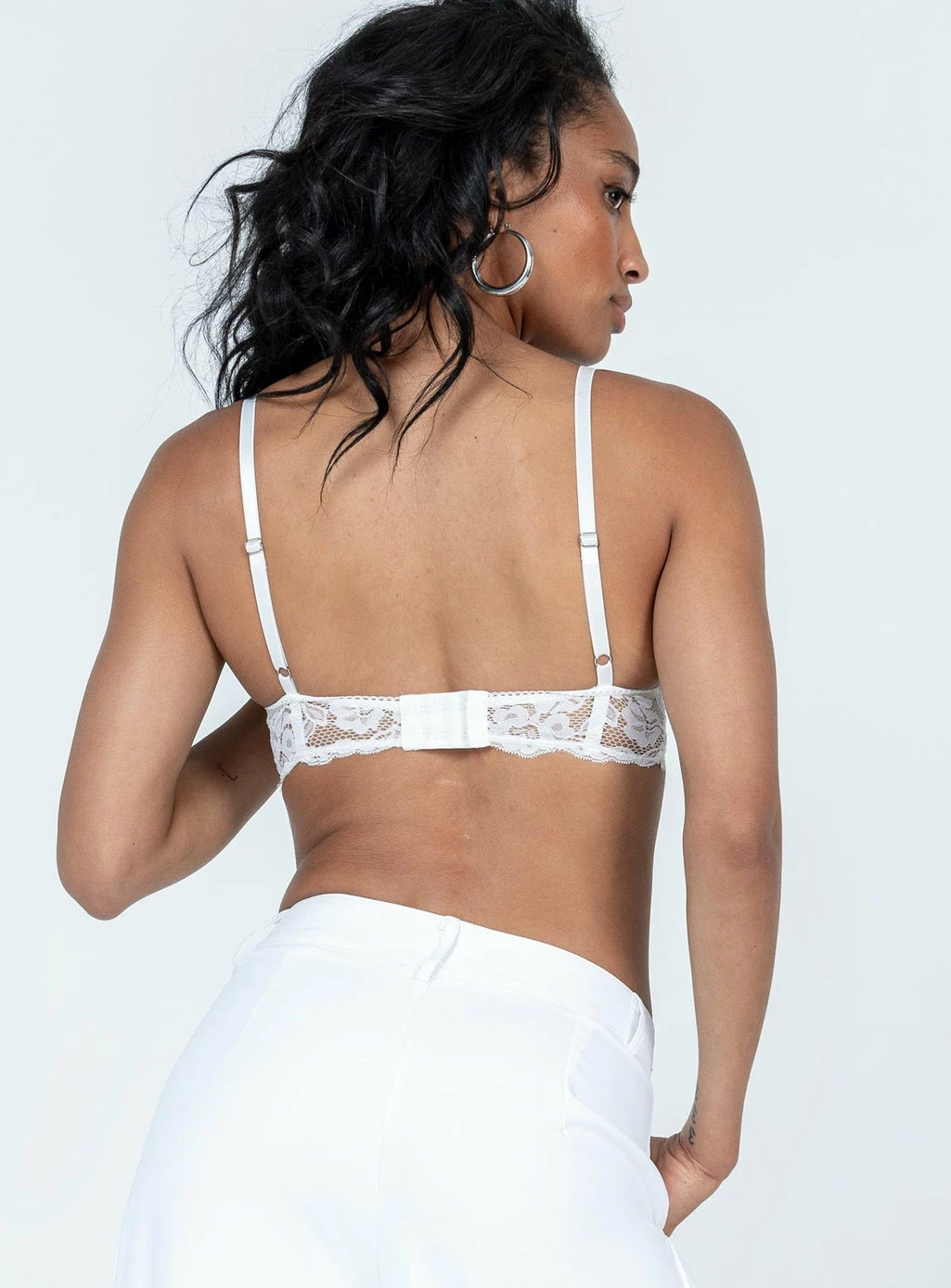 Princess Polly Gabriella Bralette White White 6 Princess Polly Gabriella Bralette White White - Image 4