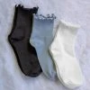Princess Polly Ronaldi Sock Set Blue / White / Black Black / White / Blue