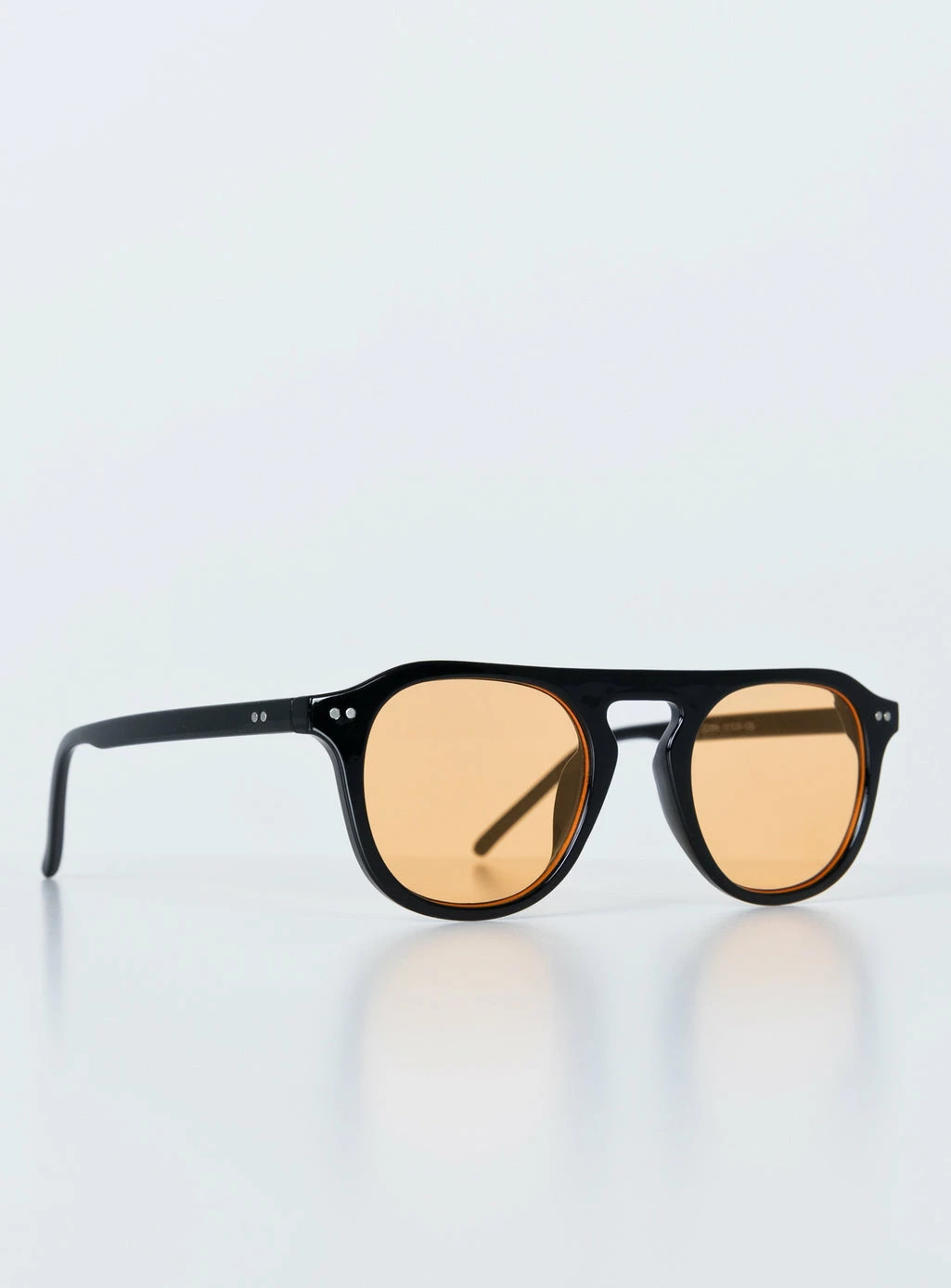 Princess Polly Matilda Sunglasses Black / Orange Black / Orange 5 Princess Polly Matilda Sunglasses Black / Orange Black / Orange - Image 3