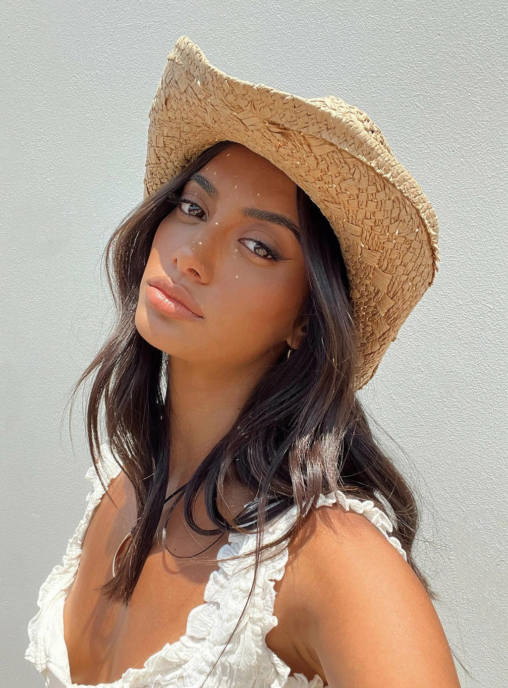 Princess Polly Browder Cowboy Hat Brown Brown 7 Princess Polly Browder Cowboy Hat Brown Brown - Image 5