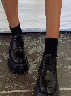 Princess Polly Ready Player One Socks Black Black