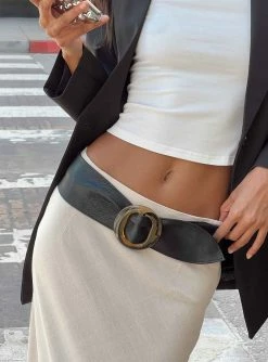 Princess Polly Kaylem Belt Black Black