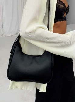 Princess Polly Ludo Shoulder Bag Black Black -princess shop Ludo Shoulder Bag Black 0 767x.progressive