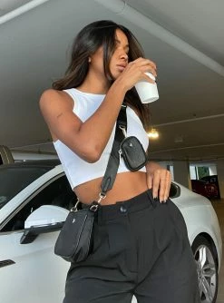 princess shop 28 Peta And Jain Peta & Jain Pheonix Black Nylon Bag Black