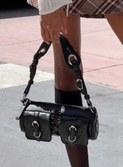 Princess Polly Summer Shoulder Bag Black Black -princess shop SUMMER SHOULDER BAG BLACK 767x.progressive